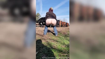 NaughtyRedFarmgirl - My neighbors cattle got ...