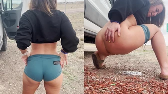 SunnySkye - Sunny filming me pee