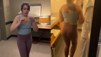 diet_marshmallow - I had to pee soooo badly after my gym session