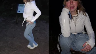finnismine - SteezyT taking a pee in the woods