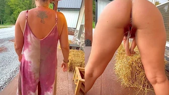 HotPissingWifey - Flooding the front porch