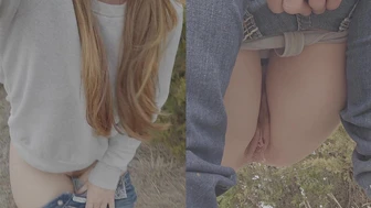 NaughtyRedFarmgirl - I had to pee so so badly
