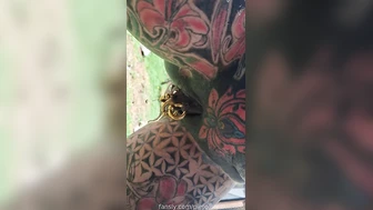 piercedntattooed - Here's a little pee video from today with...