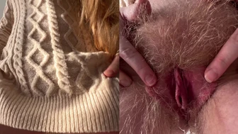hairyblondie - Would you rather me drain myself above you...