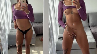Brunette-dulce - I love peeing standing up