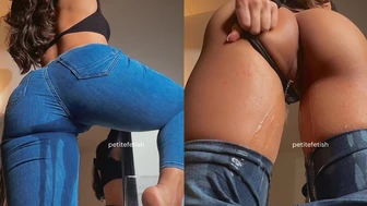 petitefetish - Wetting my jeans for you