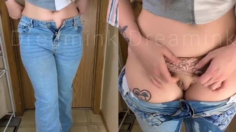 dreamink - I wanted to see how well I could aim standing in front of the toilet