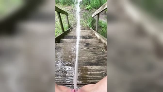 XxxPixiexxX - Pissing on the stairs POV