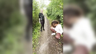 lady_ana_001 - walking in nature with my friend