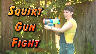 Squirt Gun Fight