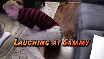 Laughing at Sammy