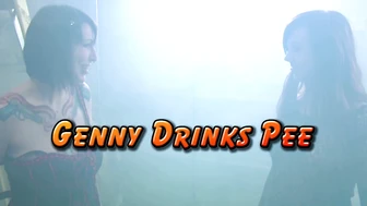 Genny Drinks Pee