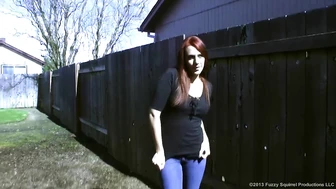 Back Yard Photo Shoot