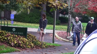 Campus Skirt Pee