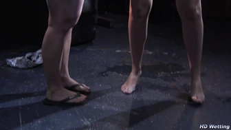 Arrested Peeing on the Floor