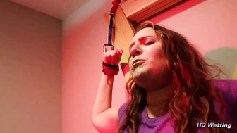 Self Filmed Bondage Wetting