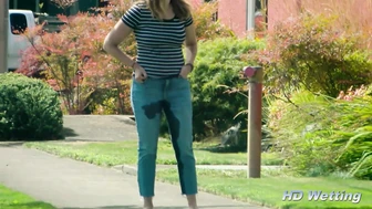 I was just walking and I had to pee