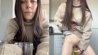 Lola_Fox - Do you like pee..? Let me get you a fresh glass with ice..
