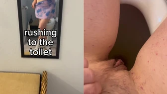 mazzykiti - I did NOT want to pee in this cute outfit! But I think I leaked a