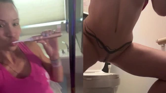 PersiasPee - Mom life for real in this one. Trying to Multitask before my heathens