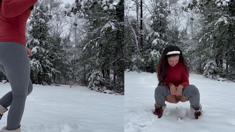 toes_onyou - I thought winter was over! I was wrong it’s been snowing all weekend