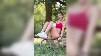 PantyNectar - What would you do if you walked by and saw me peeing like this?