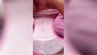 ms_emmy_lynn - grool string from my post-orgasm pussy (my clit’s head still swollen)