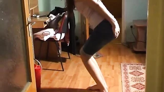 Natalie - Wetting Jeans And Fully Clothed Shower