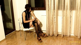 Natalie - Hosiery Model