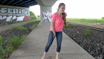 Valentina Ross - Wetting Scene