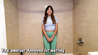 Annalyne - First Time Wetting