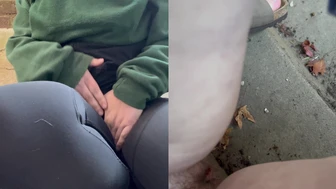 dirtypuppi - I had to pee so bad! I hope nobody saw me!